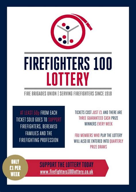 firefighters 100 lottery